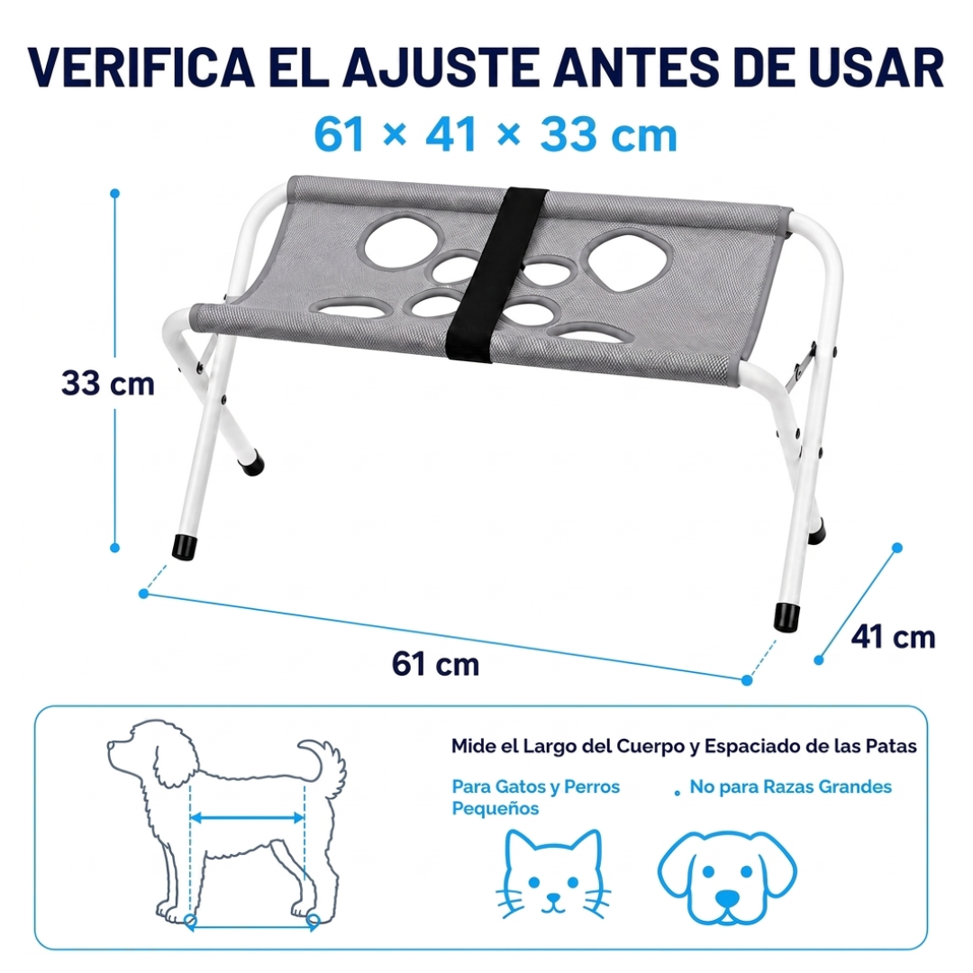 Hamaca de Baño y Aseo plegable