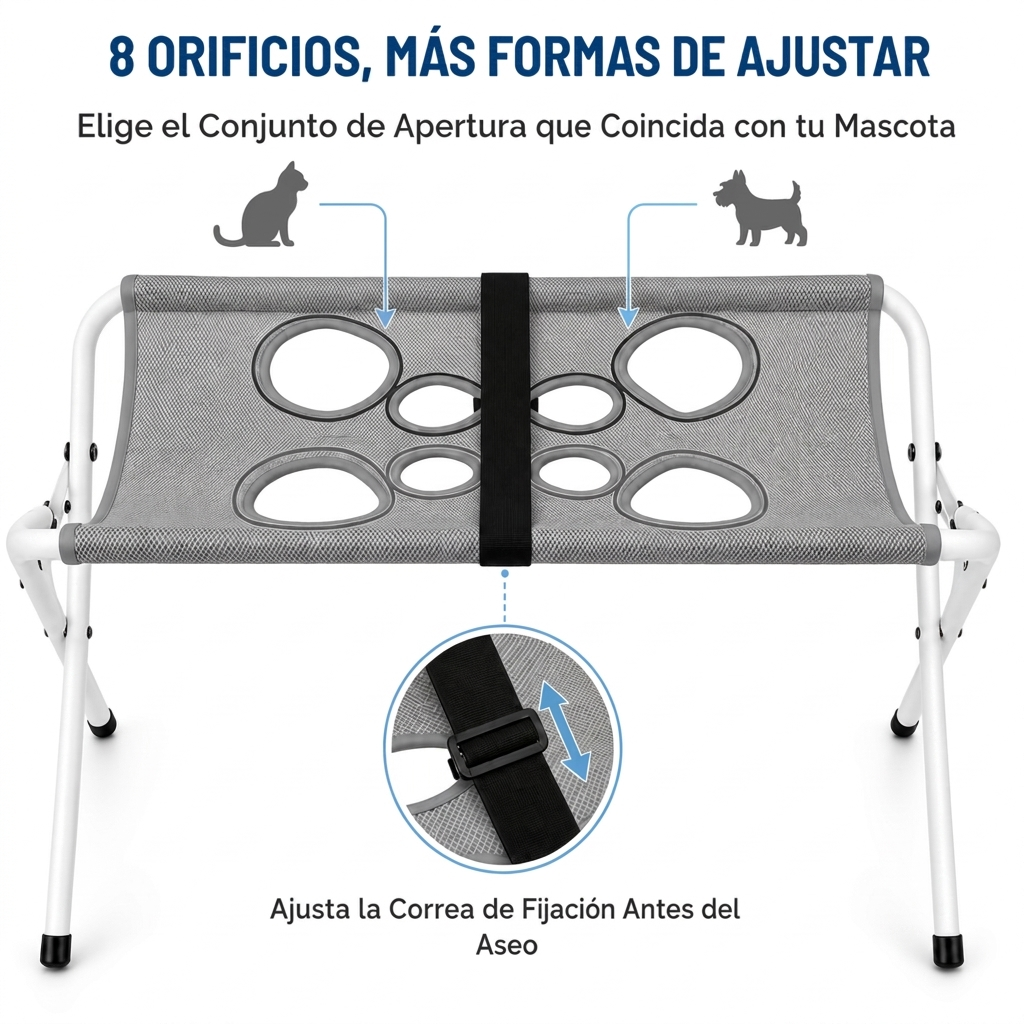 Hamaca de Baño y Aseo plegable