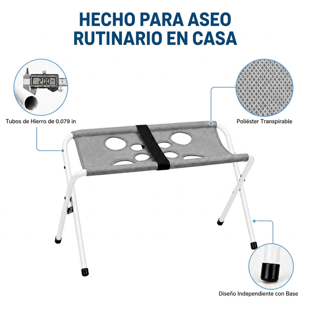 Hamaca de Baño y Aseo plegable